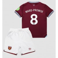West Ham United James Ward-Prowse #8 Domáci Detský futbalový dres 2025-26 Krátky Rukáv (+ trenírky)
